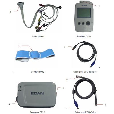 ECG_EDAN_SE1010_Repos_Effort_Wireless_Accessoires_Small_FR ECG_EDAN_SE1010_Repos_Effort_Wireless_Accessoires_Small_FR